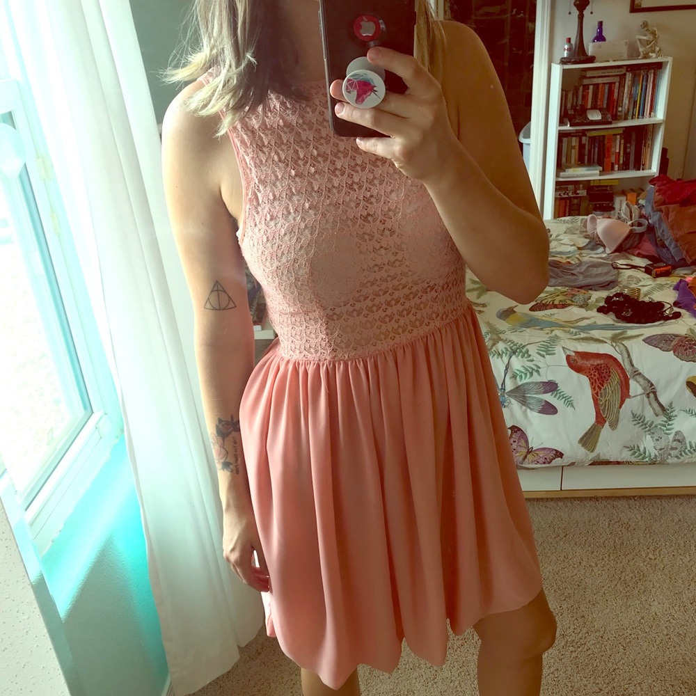 Pink dress from American Apparel